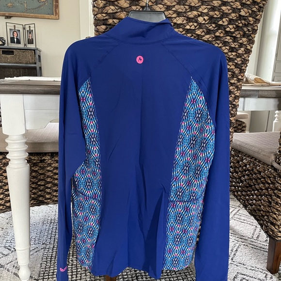 Marmot 1/4 zip pullover - Picture 2 of 3